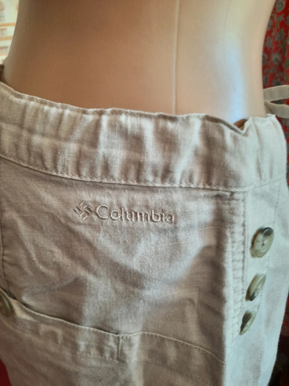 🥀Short de linho e algodão, feminino Tamanho 38/40. Columbia. – photo 5